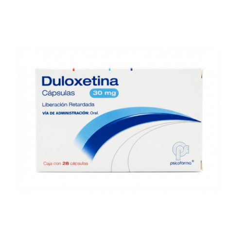 Duloxetina 30Mg X 28 Cápsulas Psicofarma