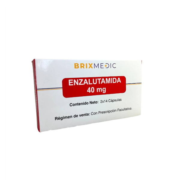 Enzalutamida 40Mg X 28 Capsulas Brixmedic