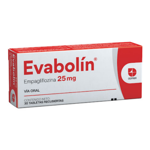 Evabolin - Empagliflozina 25Mg X 30 Tabletas Cofasa