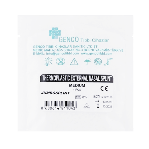 Ferula Externa Nasal Split Termoplastico Con Adhesivo Genco