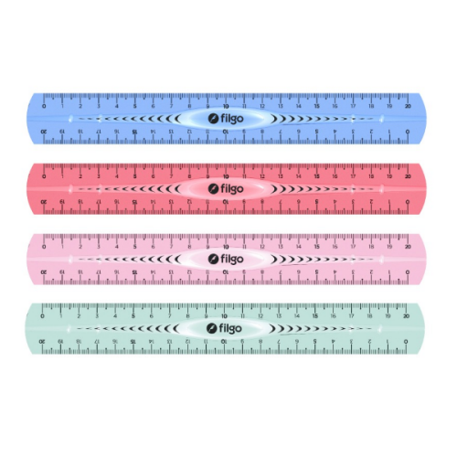 Filgo Geo Flex Regla Flexible 20Cm Rgeoxflx20