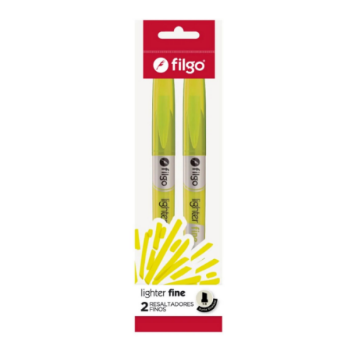 Filgo Resaltador Fino X 2 Unidades Slf-F2-701
