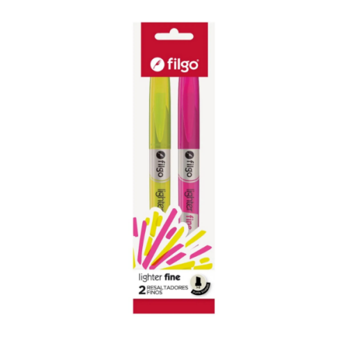 Filgo Resaltador Fino X 2 Unidades Slf-F2-704