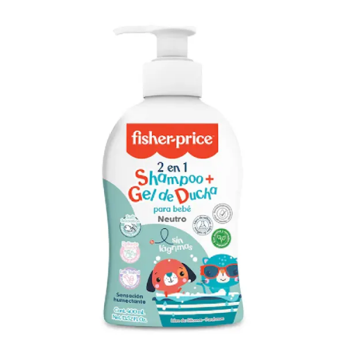 Fisher-Price 2 En 1 Shampoo + Gel De Ducha Neutro 400Ml