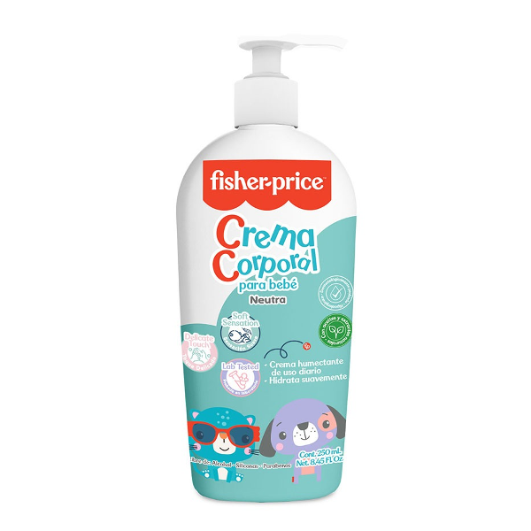 Fisher-Price Crema Corporal Neutra 250Ml