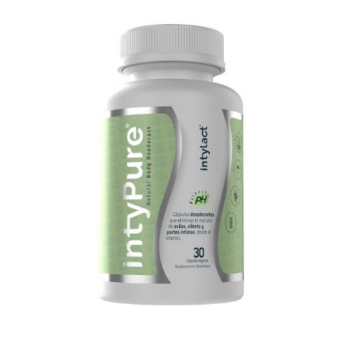 Intypure Desodorante En Capsulas Veganas X 30 Capsulas