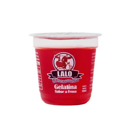 Lalo Gelatina Sabor A Fresa 130Gr