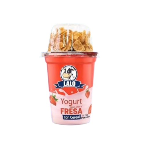 Lalo Yogurt De Fresa Con Cereal 150Gr