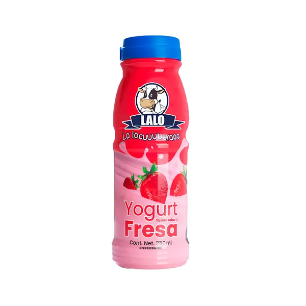 Lalo Yogurt Fresa Liq. 250Gr