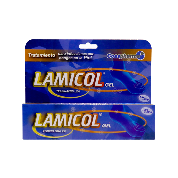 Lamicol Terbinafina 1% Gel X 30Gr. Coaspharma