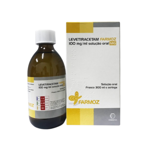 Levetiracetam Solución Oral 100Mg/Ml X 300Ml Farmoz