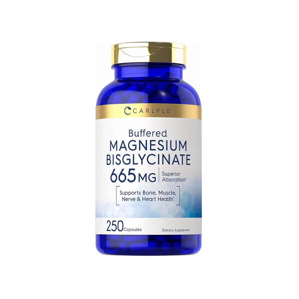 Magnesium Bisglycinate 665Mg X 250 Cápsulas Carlyle