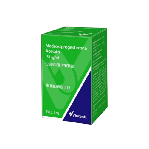 Medroxiprogesterona Acetato Ampollas 150Mg/1Ml I.M Vincenti