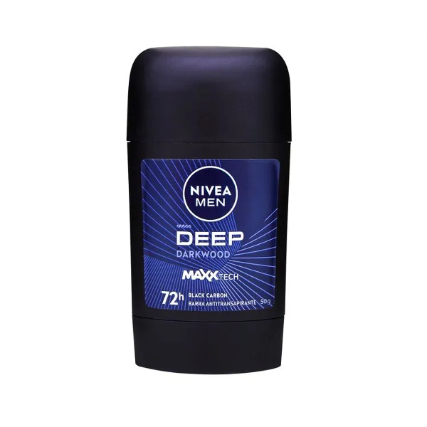 Nivea Desodorante Men Deep Darkwood Barra 50Gr.