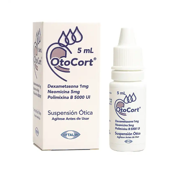 Otocort Solución Oftálmica X 5ml Oftalmi