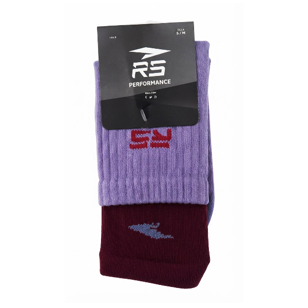 Rs21 Medias Sock 3/4 Doble Puño Wine Talla S/M