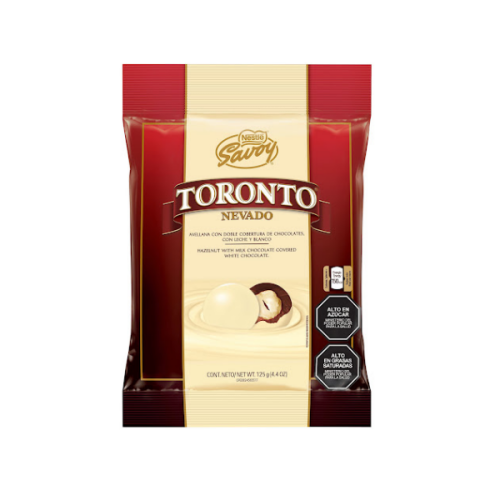 Savoy Toronto Nevado Bolsa X125Gr.