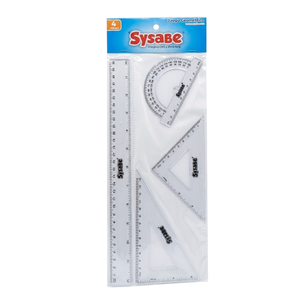 Sysabe Juego Geometrico 4 Piezas Geo124