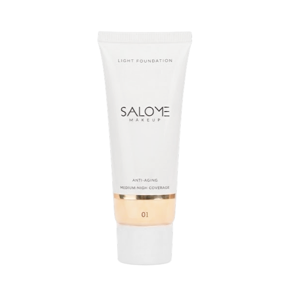 Salome Base Liquida Antiedad Cobertura Media Tono 01 45Ml