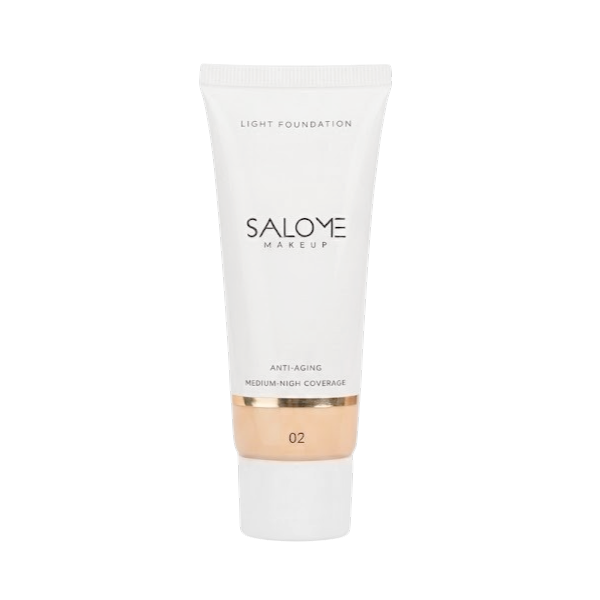 Salome Base Liquida Antiedad Cobertura Media Tono 02 45Ml