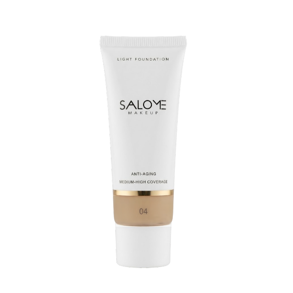 Salome Base Liquida Antiedad Cobertura Media Tono 04 45Ml