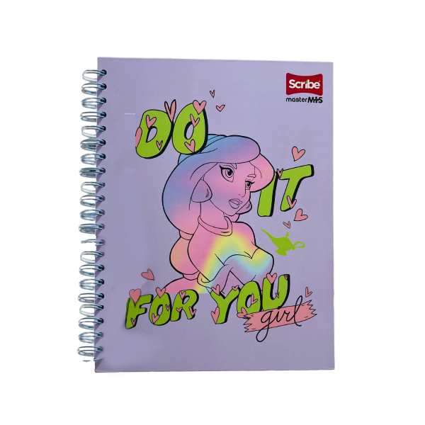 Scribe Master M+S Libreta Argollada Disney 6 Materias X 150 Hojas