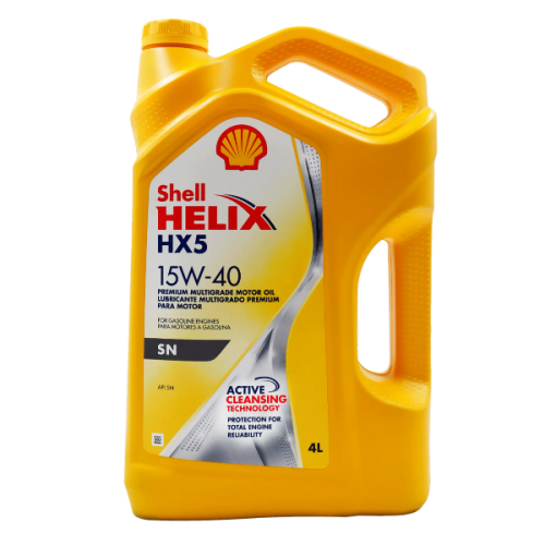 Shell Helix Hx5 15W-40 Aceite Lubricante Para Motor 4L