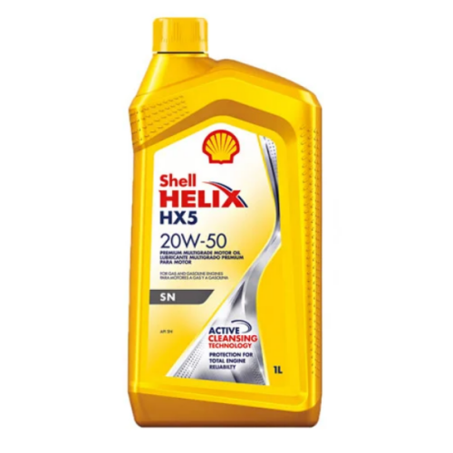 Shell Helix Hx5 20W-50 Aceite Lubricante Para Motor 4L