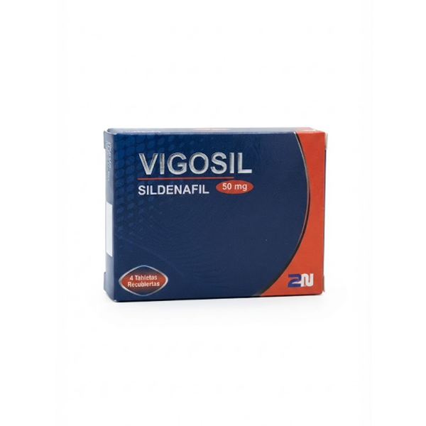 Vigosil Sildenafil 50Mg X 4 Tabletas 2N