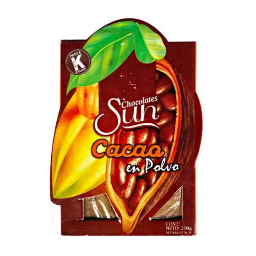 Sun Chocolate Cacao En Polvo 200Gr.
