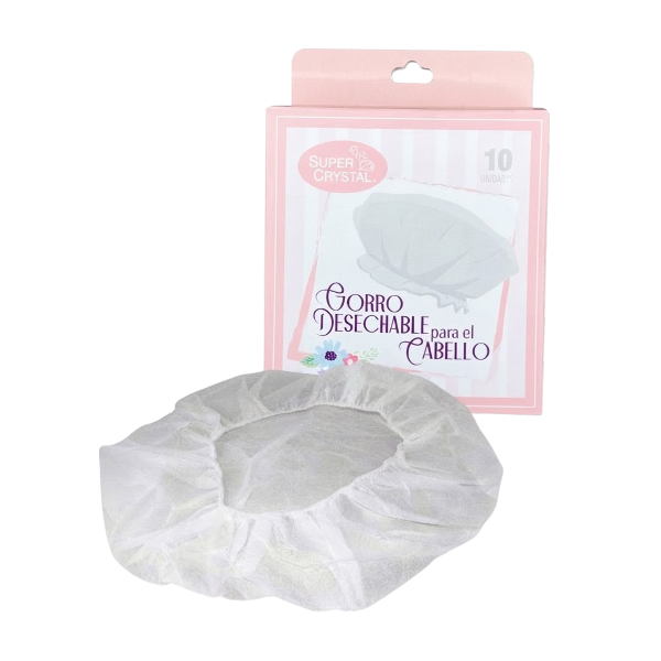 Super Crystal Gorros Desechable Ducha X 10 Unidades Var-0604