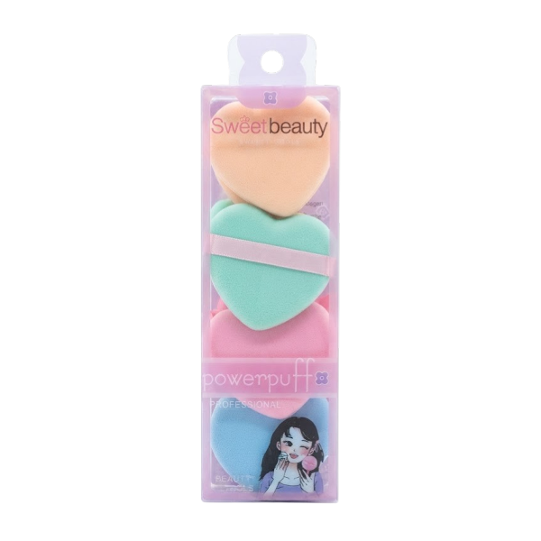 Sweet Beauty Set De Borlas Para Maquillaje 8 Piezas  Fp-3301