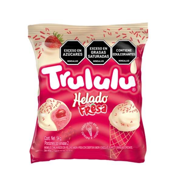 Trululu Gomitas Helado De Fresa 54GR