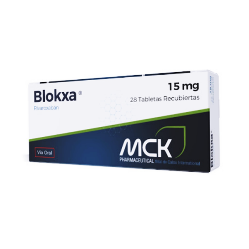 Blokxa Rivaroxaban 15Mg X 28 Tabletas Mck
