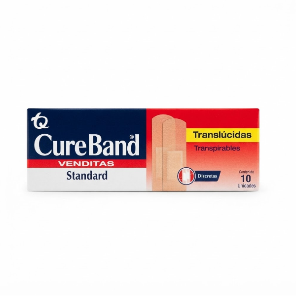 Cureband Curitas Standard X 10 Unidades