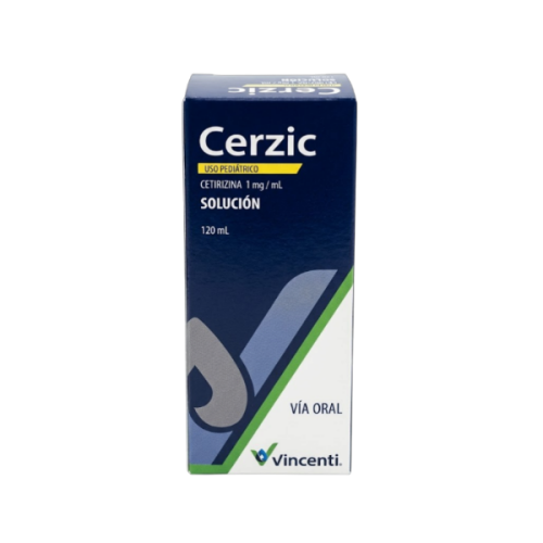 Cerzic Cetirizina Jarabe Pediátrico 1Mg/Ml X 120Ml Siegfried