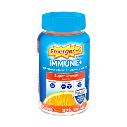 Emergen-C Immune Vitamina C+ Vitamina D+ Zinc X 45 Gomitas