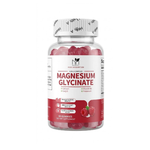 Glicinato De Magnesio 600Mg X 60 Gomitas Mabefy