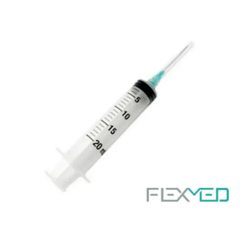 Jeringa 20Ml 21Gx1.1/2 Flexmed