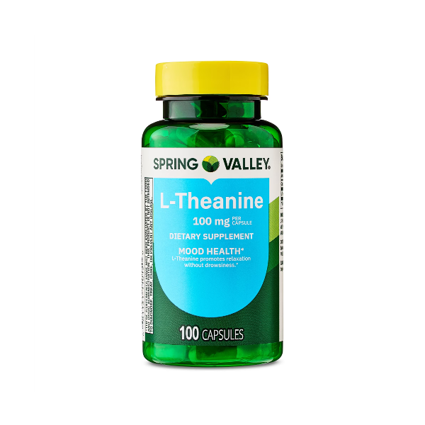 L-Theanine 100Mg X 100 Capsulas Spring Valley