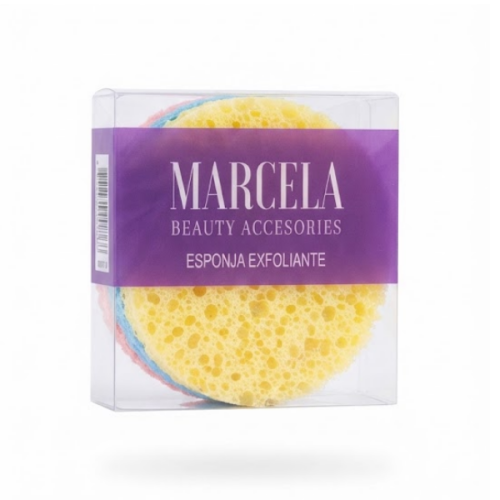 Marcela Beauty Esponja Pequeña Exfoliante X 3 M-0013