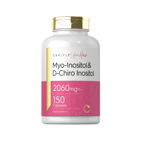 Myo-Inositol + D-Chiro Inositol 2000Mg/60Mg X 150 Capsulas Carlyle