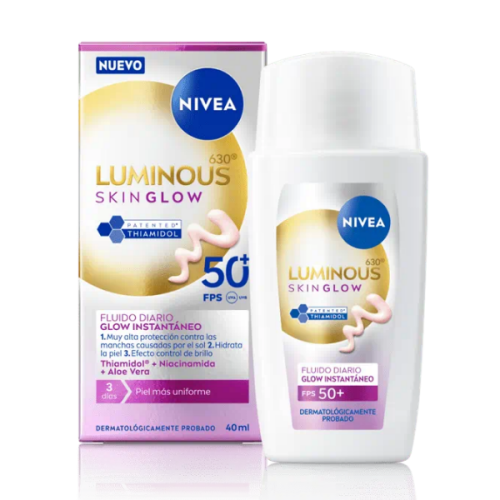 Nivea Fluido Diario Luminous 630 Skin Glow 50 Fps 40Ml