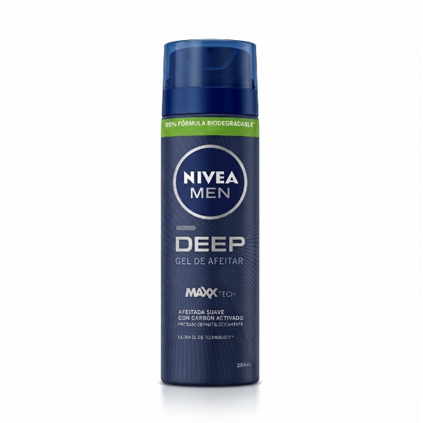 Nivea Men Gel De Afeitar Deep 200Ml